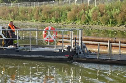 Arbeitsboote erfolgreich im täglichen Einsatz