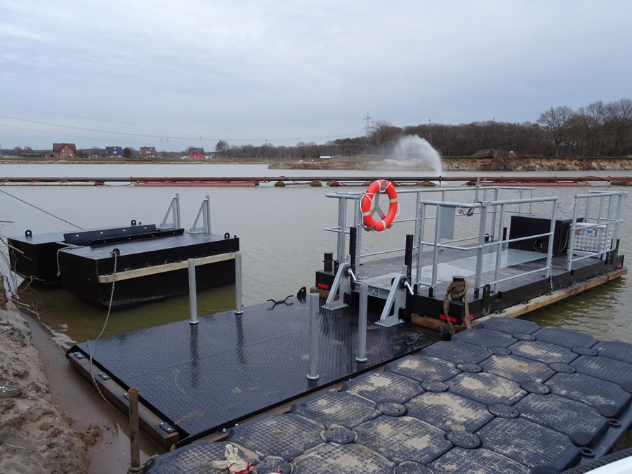 Arbeitsboote + Pontons für spezielle Anwendungen